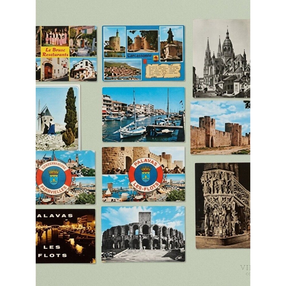 Vintage Postcard Collection - Monmartre, Aigues Mortes, Arles